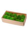 Carton ouvert rempli de boules de mousse stabilisée XL en vrac