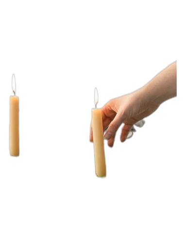 Chemin de table en mousse plate stabilisée ignifugée avec bougies