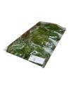 Carton ouvert contenant plusieurs sachets de mousse plate stabilisée