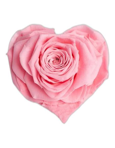 Rose éternelle en forme de cœur, petit modèle, vue 4 sur 6