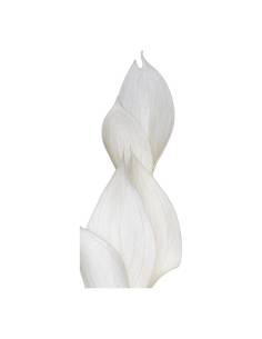 Botte de ruscus stabilisé blanc, tiges droites aux feuilles pointues 2