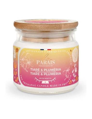 Bougie parfumée Tiaré et Plumeria 150 ml