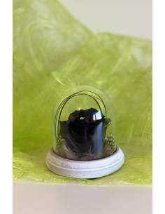 Cloche édition Black flowers XS