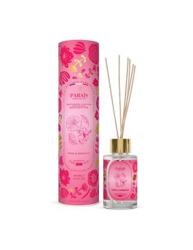 Diffuseur de parfum Rose et Hibiscus 100 ml