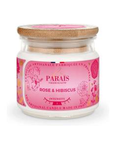 Bougie parfumée Rose et Hibiscus 150 ml