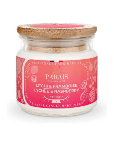 Bougie parfumée Litchi et Framboise 150 ml