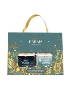 Coffret de Noël 2 bougies 150 ml Nuit Étoilée et Sapin Enneigé