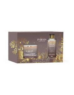 Coffret de Noël bougie 150 ml et spray 50 ml Encens et Myrrhe