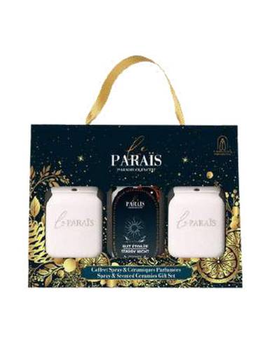 Coffret de Noël spray 50 ml et céramiques à parfumer Nuit Étoilée