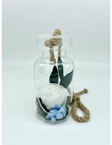 Suspension Bottle Blanc & Bleu, vue 2