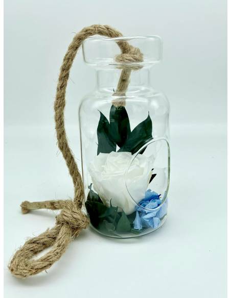 Suspension Bottle Blanc & Bleu, vue 3