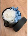 Mini box rose éternelle blanc & bleu, vue 5