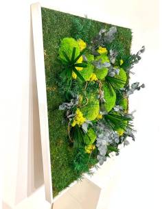 Tableau végétal stabilisé carré XL Spring Forest 2
