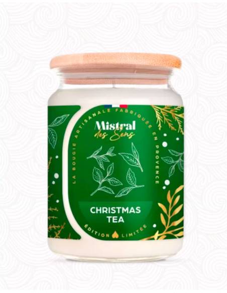 Bougie parfumée au parfum de Grasse - Christmas tea