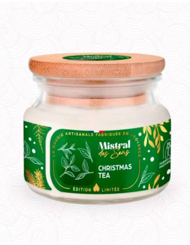 Bougie parfumée au parfum de Grasse - Christmas tea, vue 2