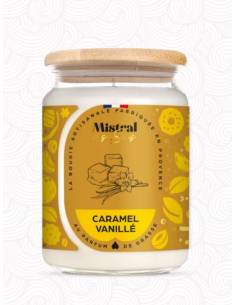 Bougie parfumée au parfum de Grasse - Caramel vanillé