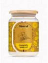 Bougie parfumée au parfum de Grasse - Caramel vanillé