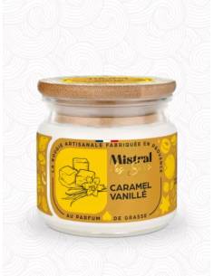 Bougie parfumée au parfum de Grasse - Caramel vanillé 2