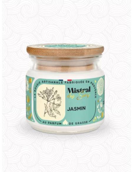 Bougie parfumée au parfum de Grasse - Jasmin