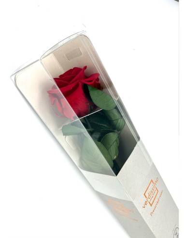 Rose éternelle stabilisée Rouge - Gift box, vue 4