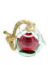 Suspension globe "Rose éternelle Rouge", vue 7