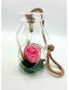 Suspension Bottle rose éternelle Rose clair
