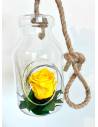 Suspension Bottle Rose éternelle Jaune, vue 2