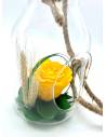 Suspension Bottle Rose éternelle Jaune, vue 5