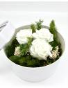 Boîte cadeau roses éternelles Blanches, vue 2
