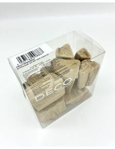 Boite de morceaux de bois flotté
